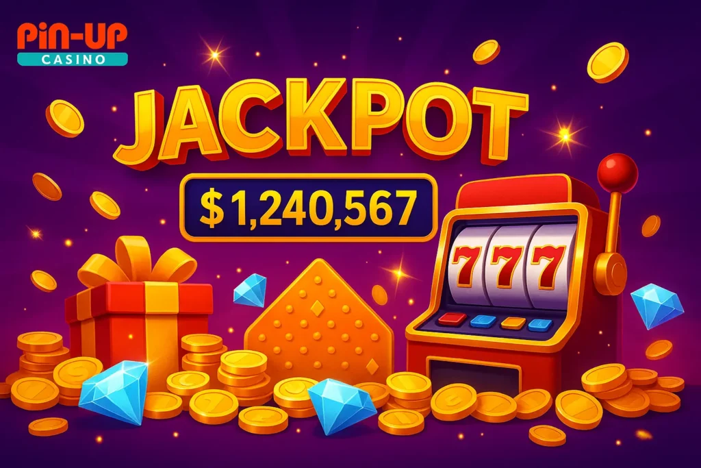 Pin-Up Casino Canada Jackpot Games with Progressive Prizes, 777 Slots, Diamonds and Big Win Rewards